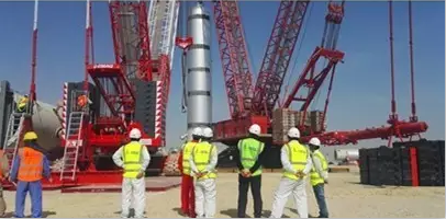 打造海外精品吊裝工程，中石化于科威特成功力舉千噸設(shè)備